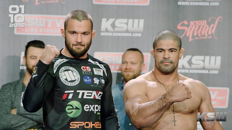 [WIDEO] KSW 36: Materla nokautuje Palharesa, pasy zostają w Polsce!