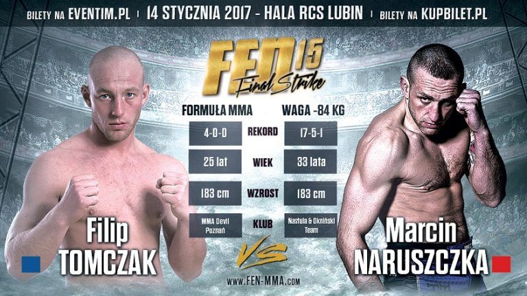 Trzy zmiany w fight cardzie gali FEN 15 Final Strike