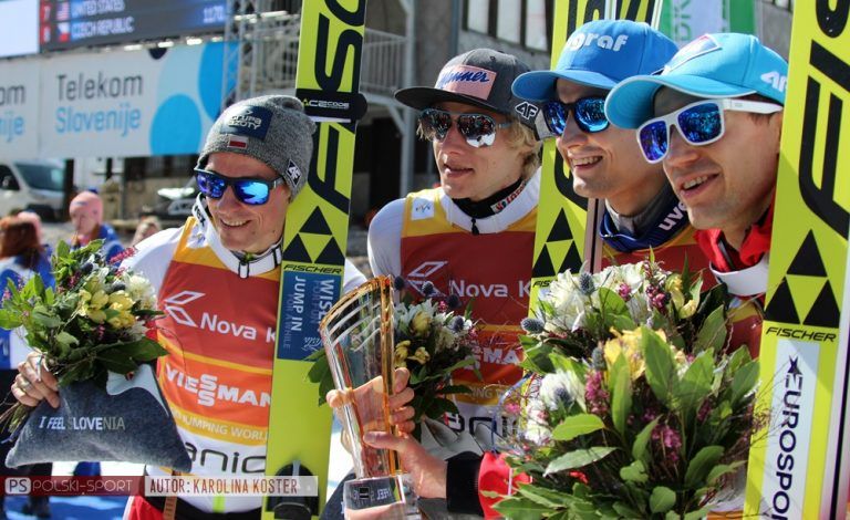 [GALERIA] PŚ Planica – dekoracja po konkursie drużynowym