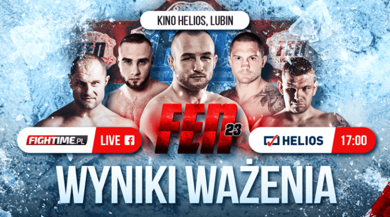 FEN 23: Wyniki ważenia
