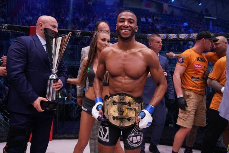 KSW 48: Salahdine Parnasse tymczasowym mistrzem wagi piórkowej !!! Zwycięstwa Jurkowskiego, Ziółkowskiego i Pejicia [WYNIKI GALI]