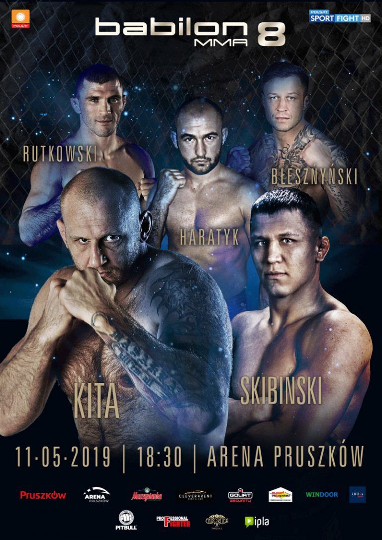 Oficjalnie: Babilon MMA 8 odbędzie się 11 maja w Pruszkowie! Ruszyła sprzedaż biletów.