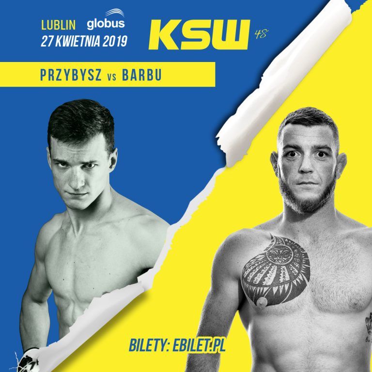 Przybysz kontra Barbu ostatnim starciem gali KSW 48 w Lublinie