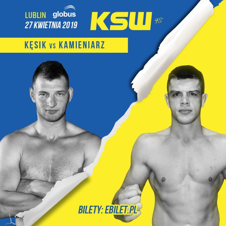 „Lubelski Czołg” zawalczy z Jakubem Kamieniarzem na KSW 48 w Lublinie