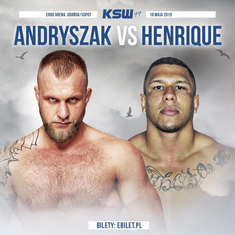 Oficjalnie: Luis Henrique rywalem Michała Andryszaka na KSW 49. Karta walk zamknięta
