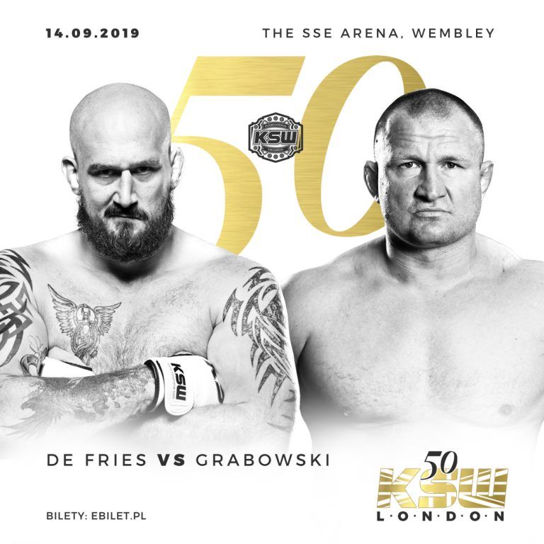 Damian Grabowski zawalczy o pas wagi ciężkiej z Philem de Friesem na KSW 50 w Londynie