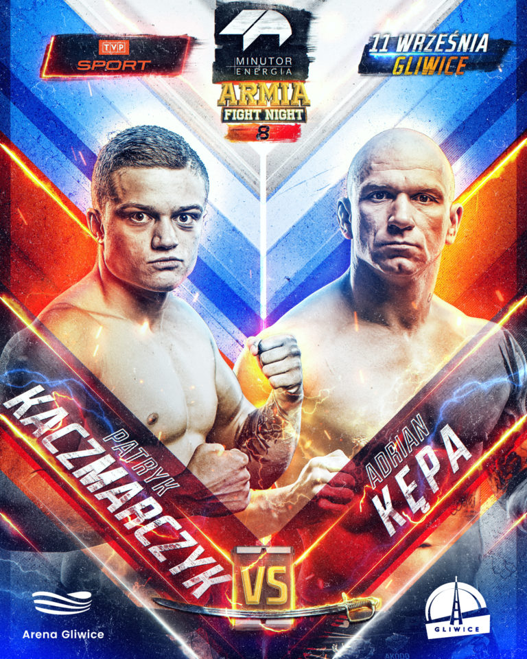 Armia Fight Night 8: Patryk Kaczmarczyk vs. Adrian Kępa – walką o Mistrzowską Szablę w kategorii piórkowej !