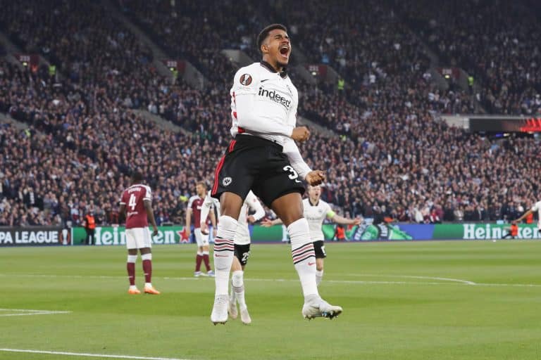Ansgar Knauff, West Ham United - Eintracht Frankfurt