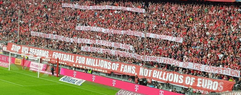 Kibice Bayernu nie chcą zmian w Lidze Mistrzów. „Futbol jest dla fanów”