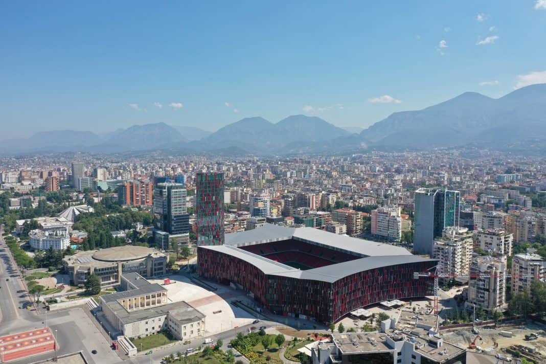 Air Albania Stadium, Tirana Stadion Narodowy