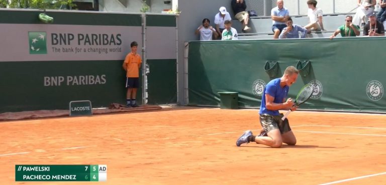 Martyn Pawelski w półfinale juniorskiego French Open! Polak imponuje formą