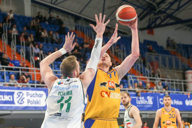 Damian Kulig, Aleksander Dziewa, Śląsk Wrocław - Stal Ostrów