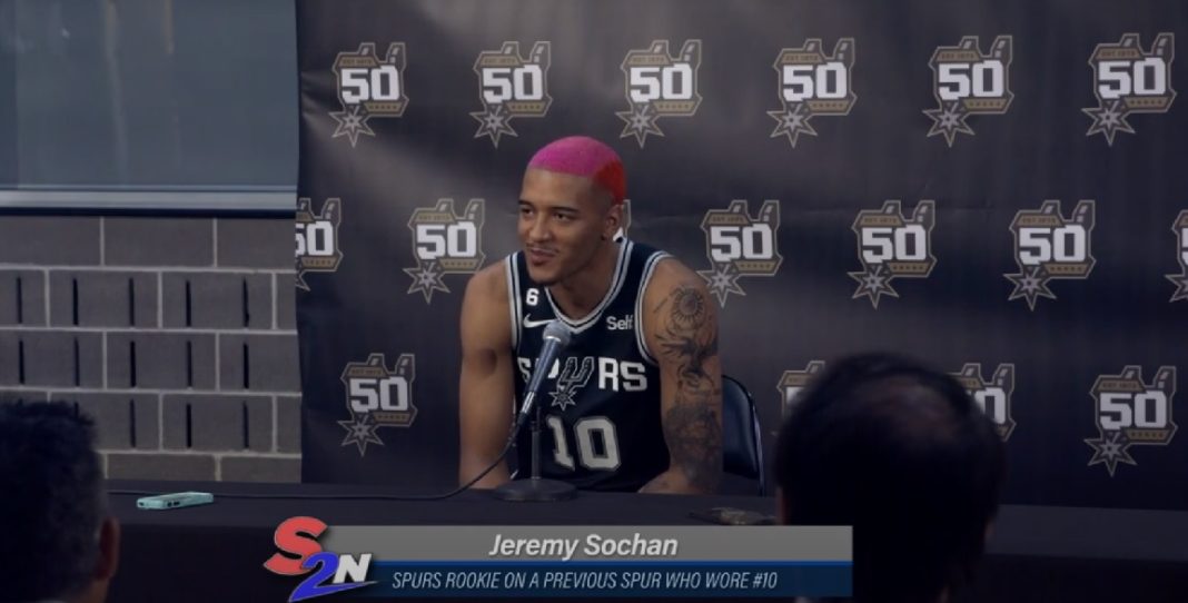 Jeremy Sochan, San Antonio Spurs