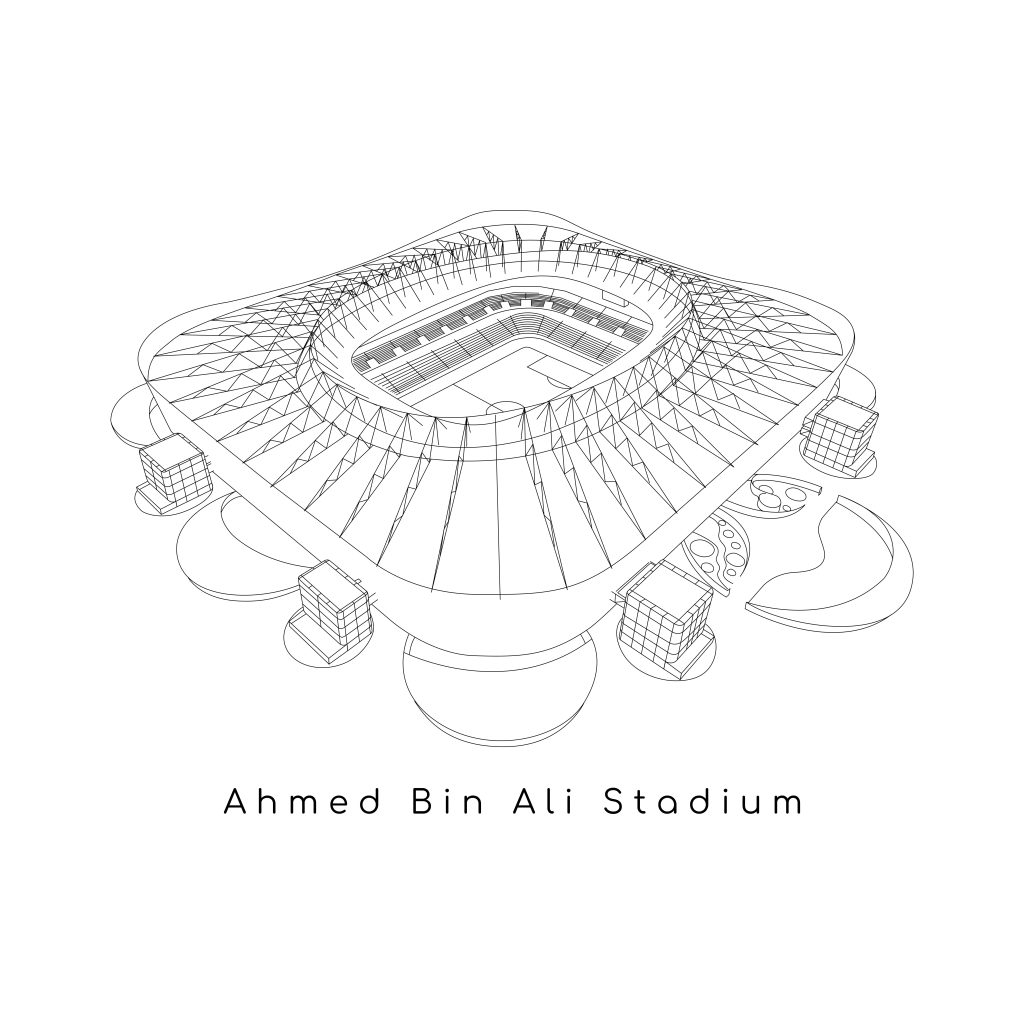 Ahmed Bin Ali szkic