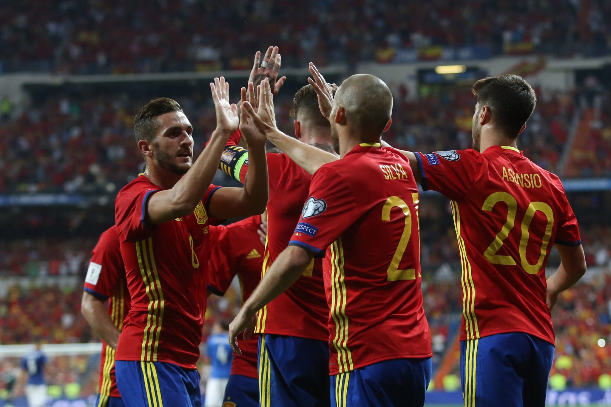 Hiszpańska Federacja Piłkarska, Reprezentacja Hiszpanii, Piłka Nożna