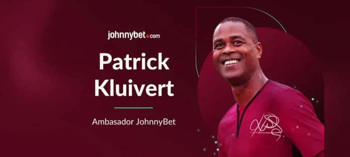 Patrick Kluivert ambasadorem JohnnyBet