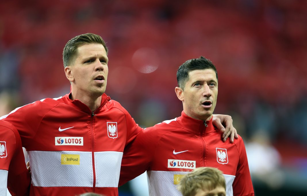 Wojciech Szczęsny i Robert Lewandowski