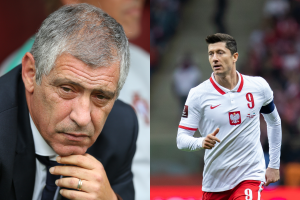 Fernando Santos i Robert Lewandowski