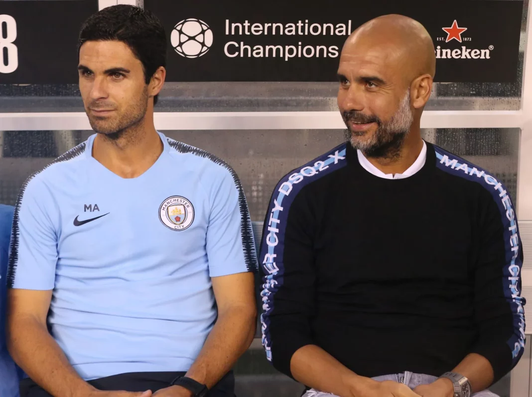 Arteta, Guardiola