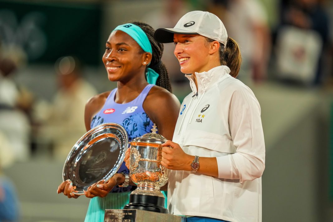 Coco Gauff i Iga Świątek