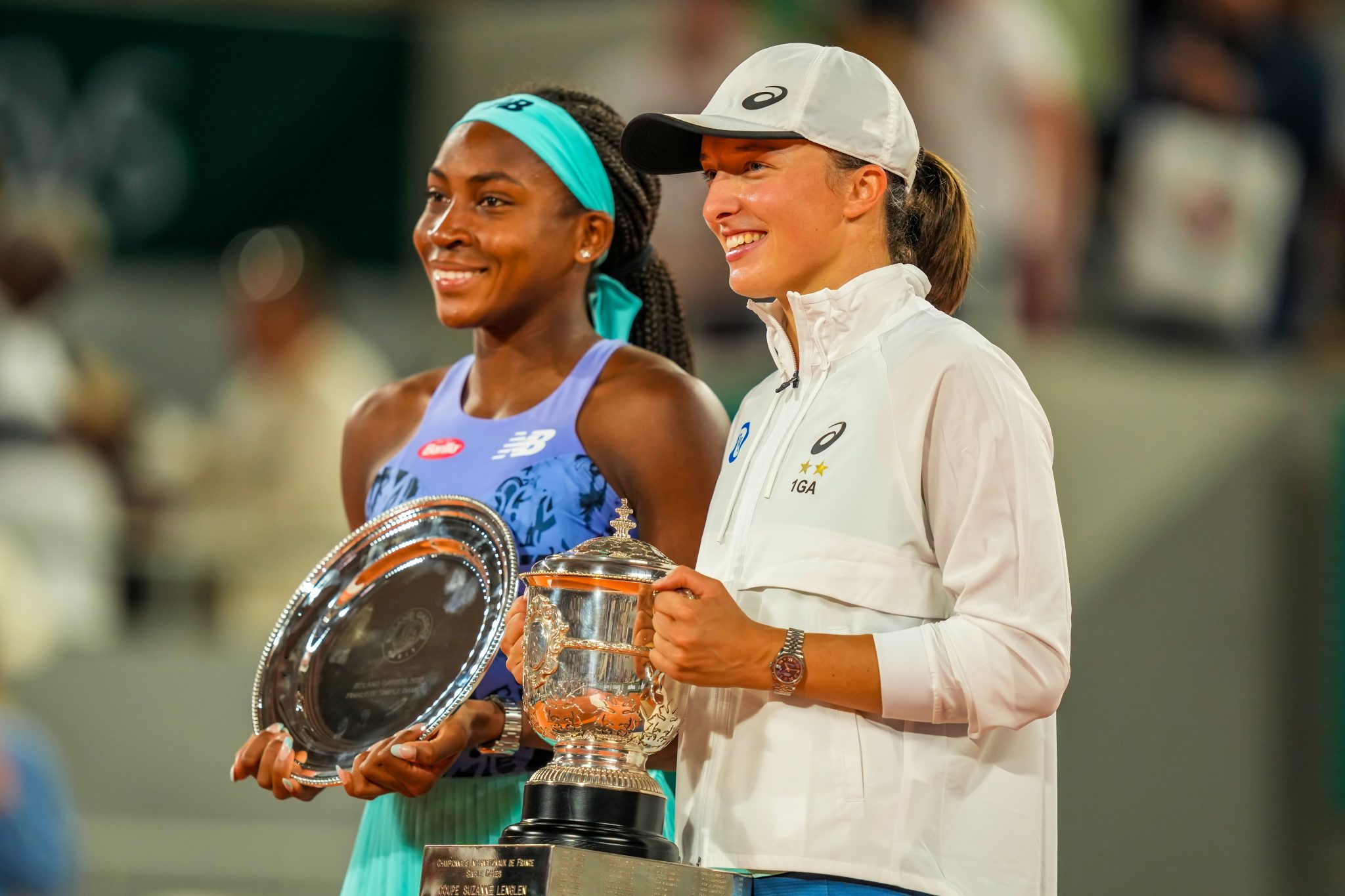 Coco Gauff i Iga Świątek