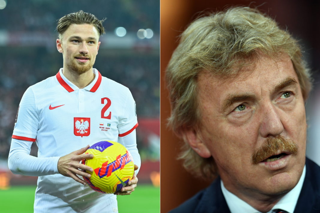 Matty Cash i Zbigniew Boniek