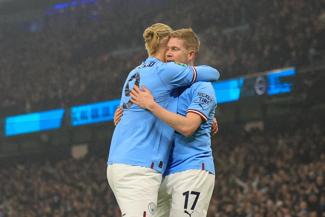 Haaland, De Bruyne, Manchester City