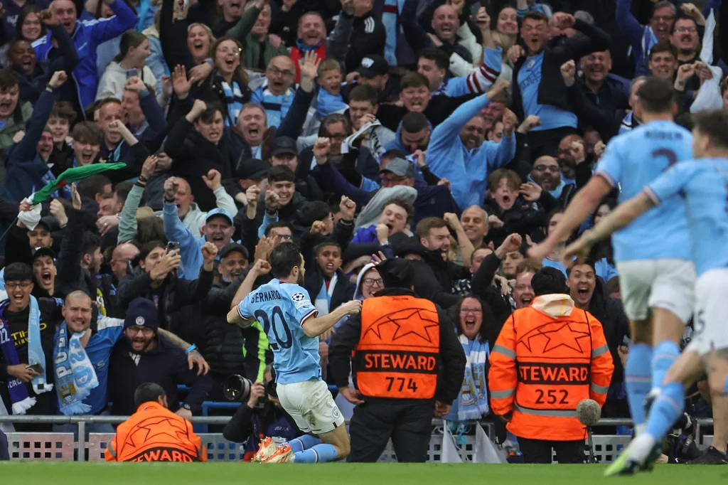 Manchester City w finale Ligi Mistrzów