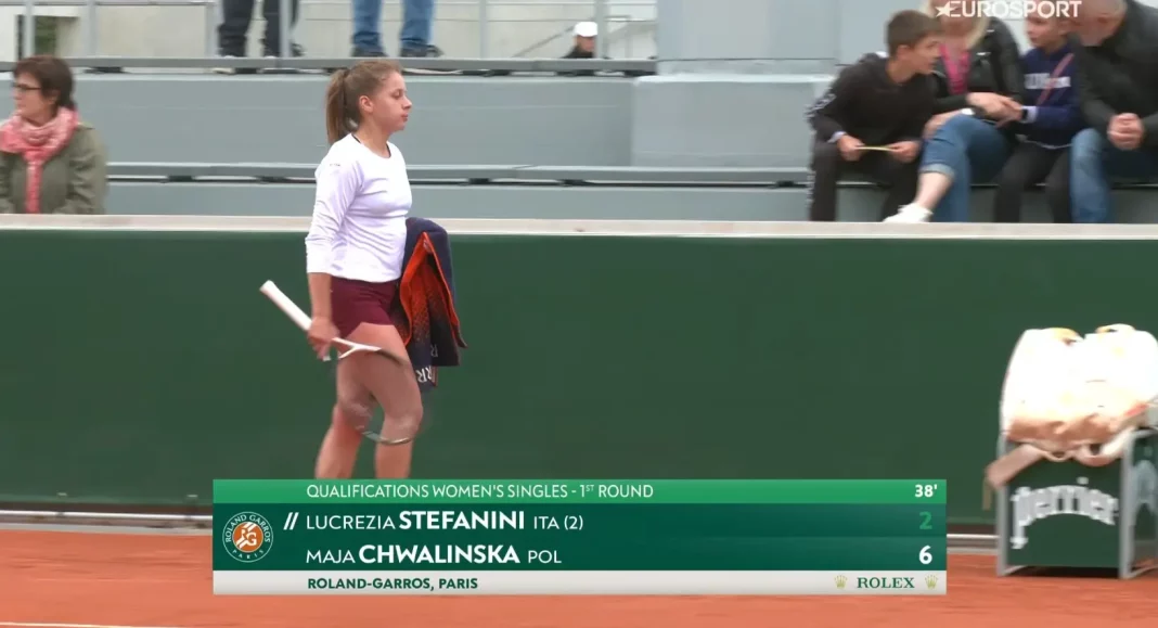 Maja Chwalinska, Roland Garros