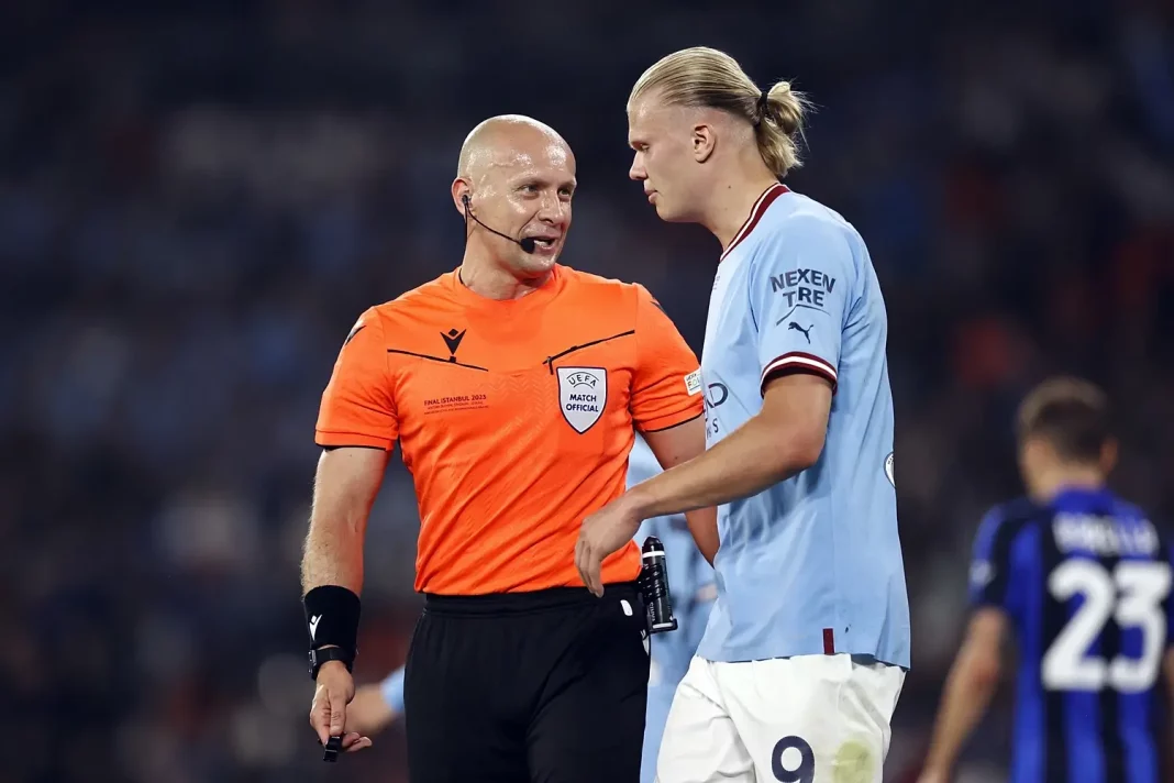 Manchester City, Szymon Marciniak, Erling Haaland