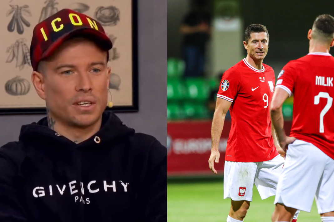 Jakub Kosecki i Robert Lewandowski