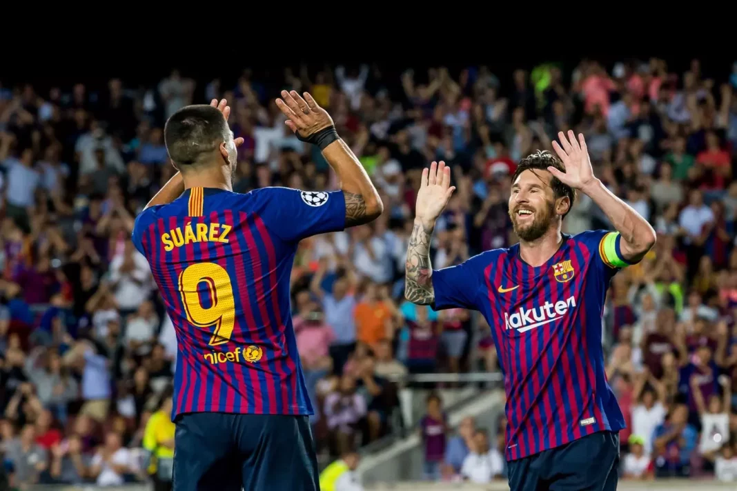 Leo Messi, Luis Suarez