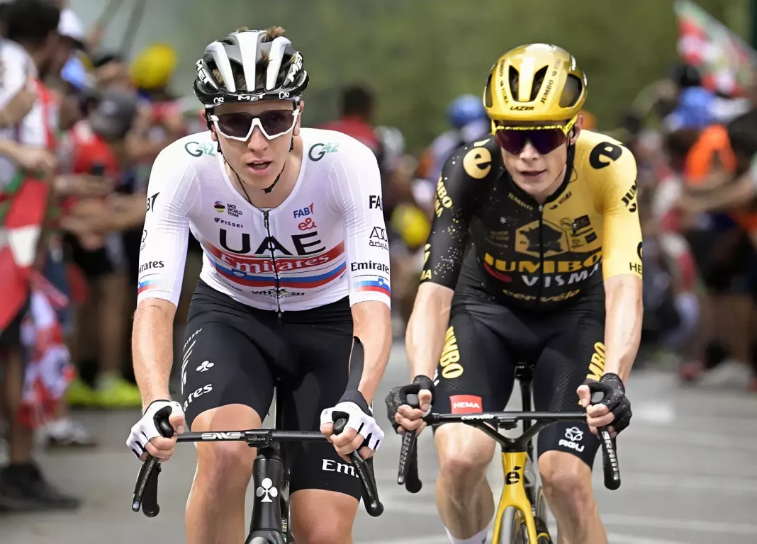 Tadej Pogacar, Jonas Vingegaard , Tour De France