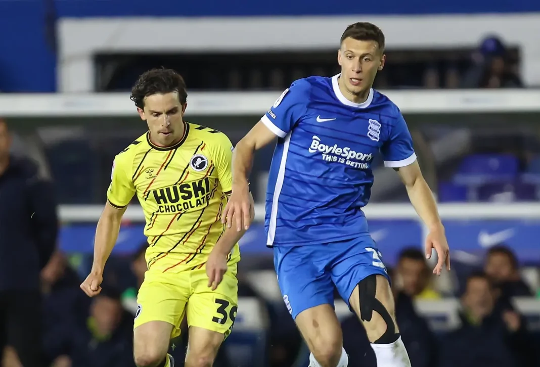 Krystian Bielik w barwach Birmingham City