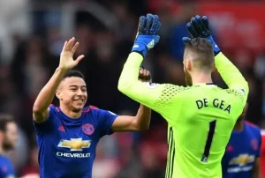 Lingard i de Gea