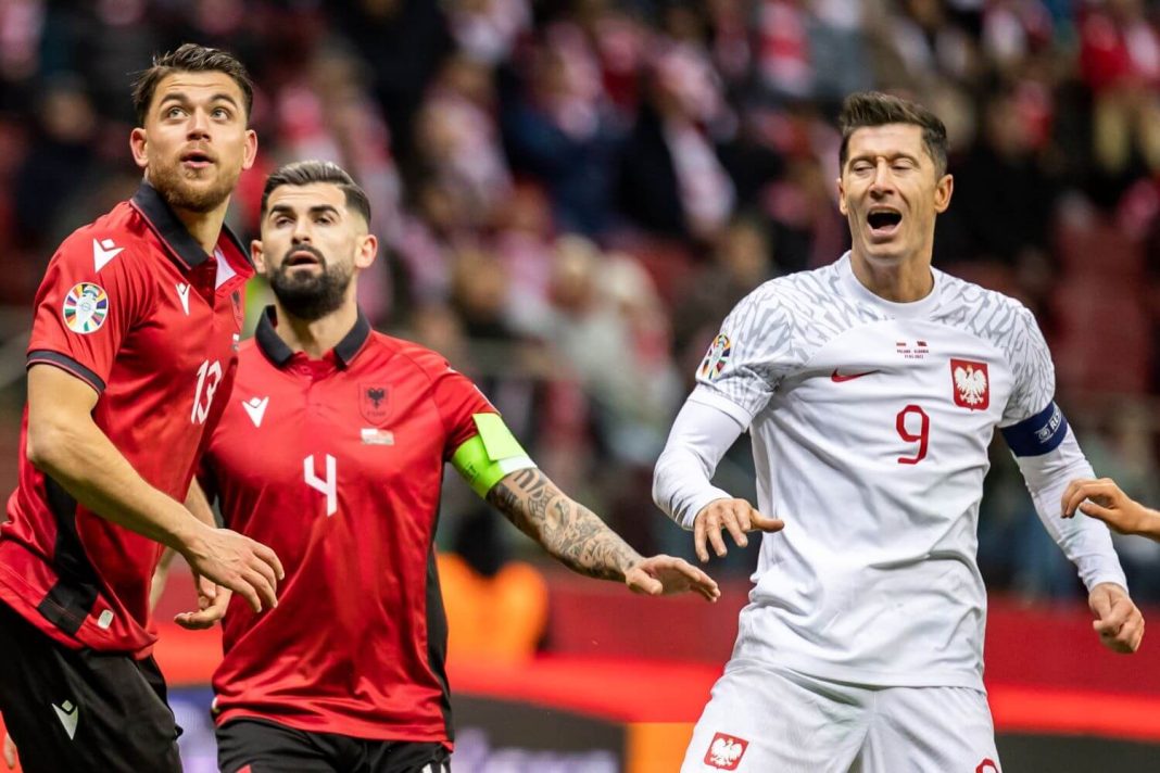 Albania - Polska, Lewandowski