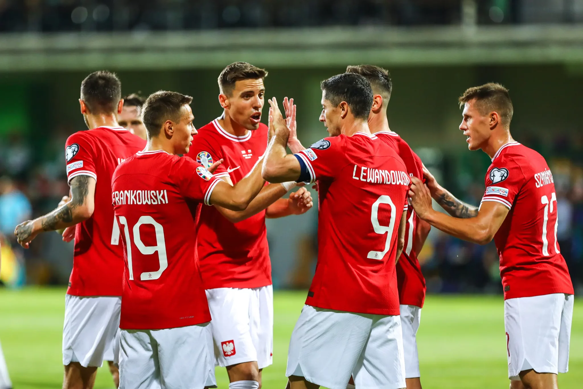 Frankowski, Bednarek, Lewandowski, Szymański