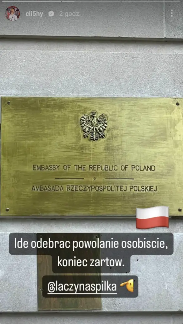 Mateusz Klich, Instagram