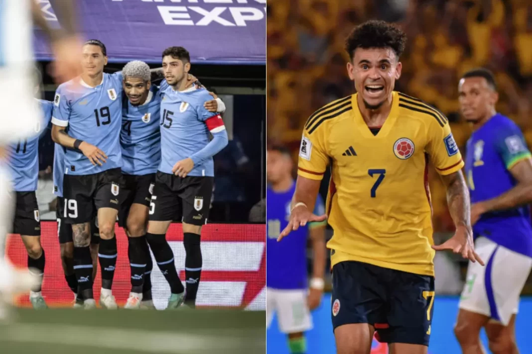 Urugwaj i Kolumbia