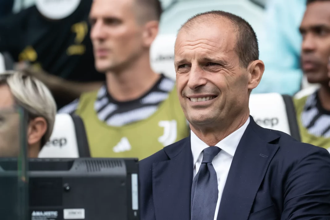 Trener Juventusu Massimiliano Allegri