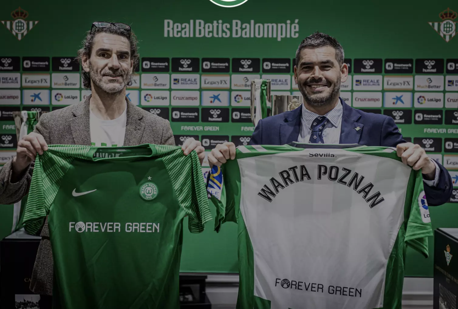 Real Betis i Warta Poznań w projekcie Forever Green