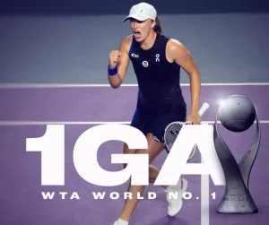 Iga Świątek liderką rankingu WTA