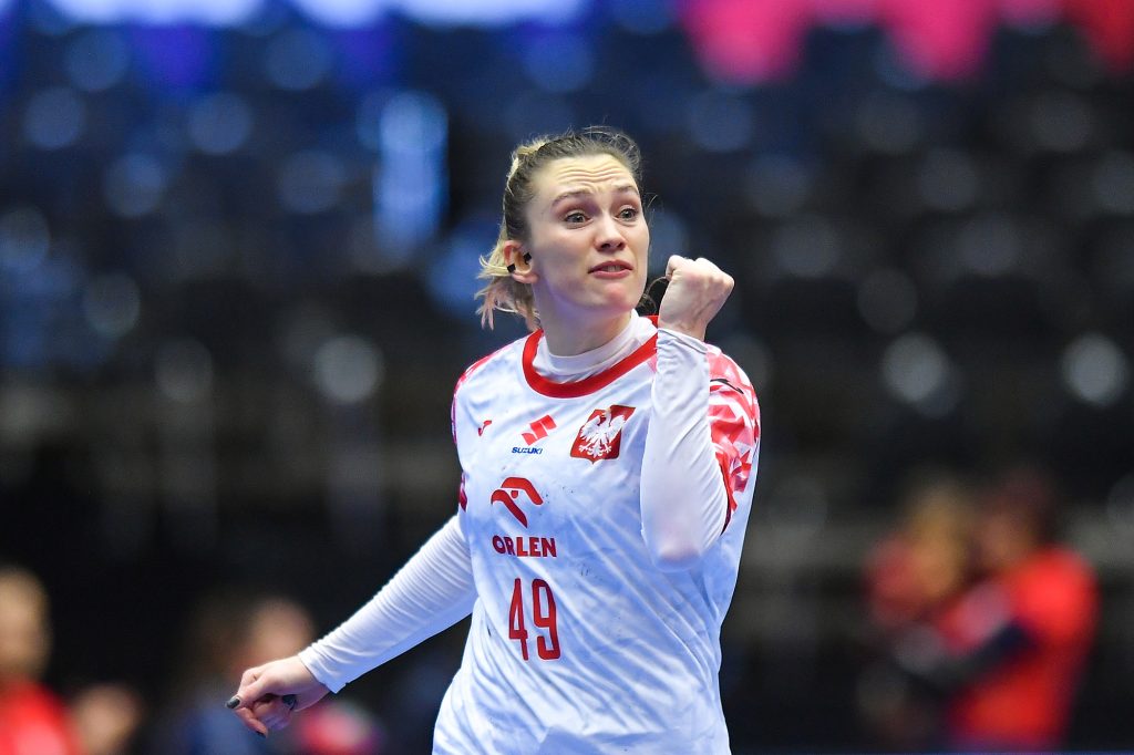 Karolina Kochaniak-Sala podczas meczu Serbia - Polska