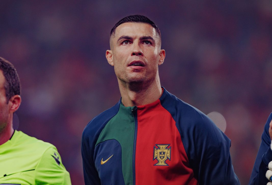 Cristiano Ronaldo w barwach reprezentacji Portugalii