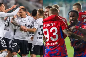 Legia i Raków w pucharach