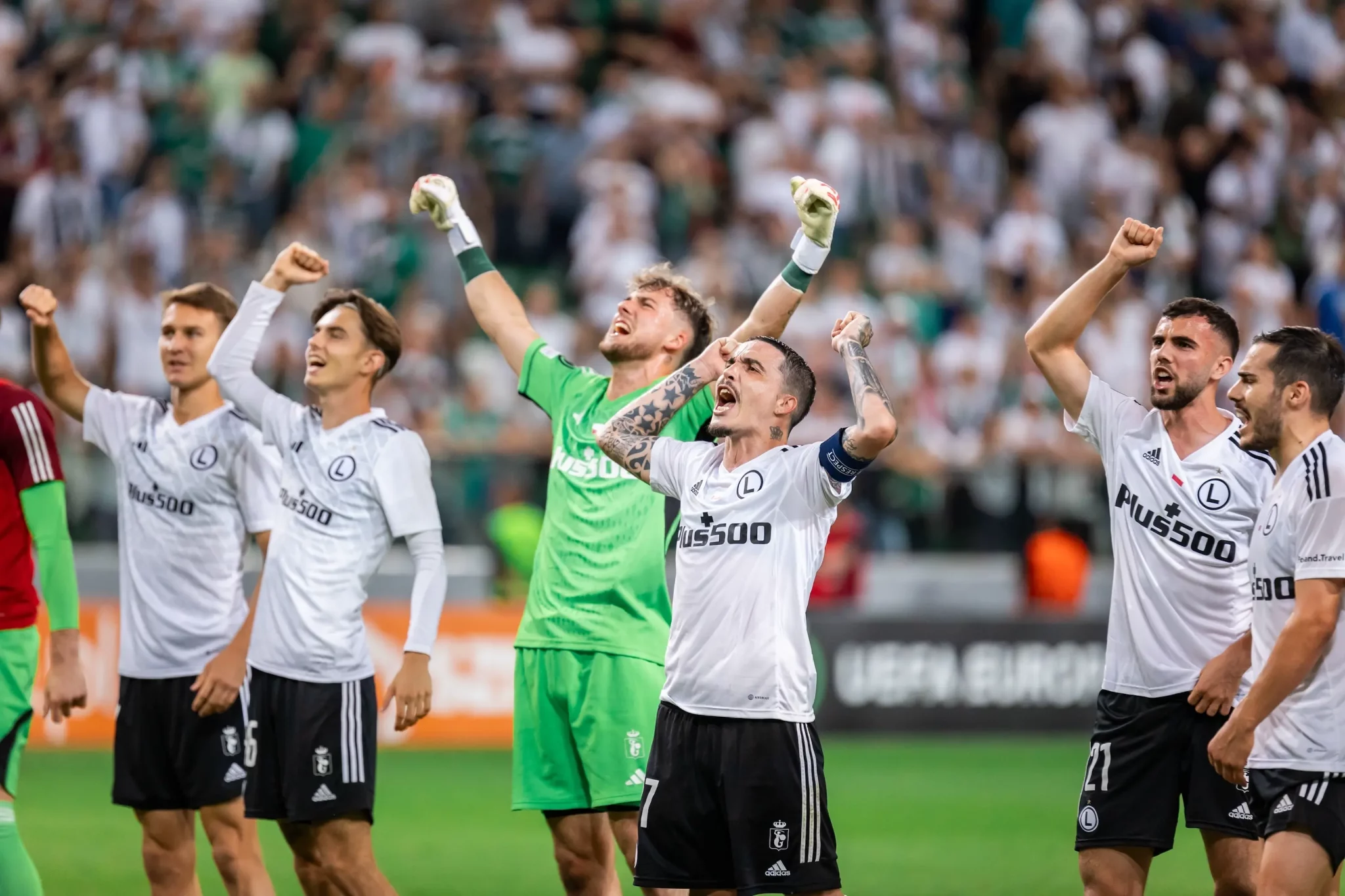 Legia Warszawa po meczu LKE - Josue, Tobiasz