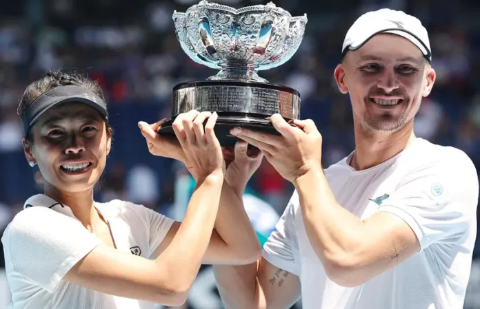 Su-Wei Hsieh i Jan Zieliński po zwycięstwie w Australian Open