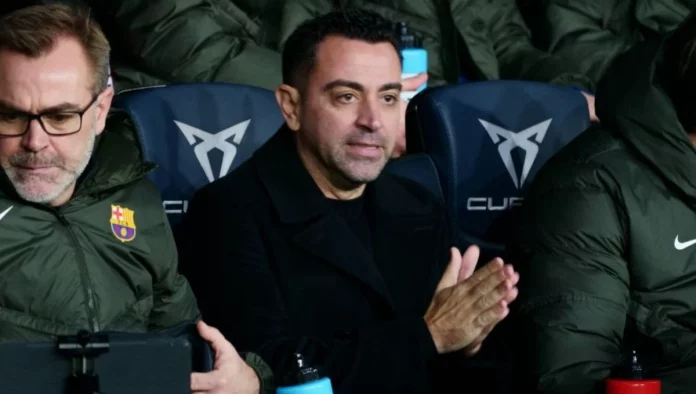 Xavi Hernandez na ławce FC Barcelony