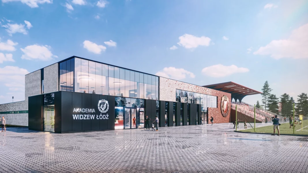 WIDZEW TRAINING CENTER - wizualizacja