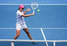 Iga Swiatek podczas Australian Open 2024